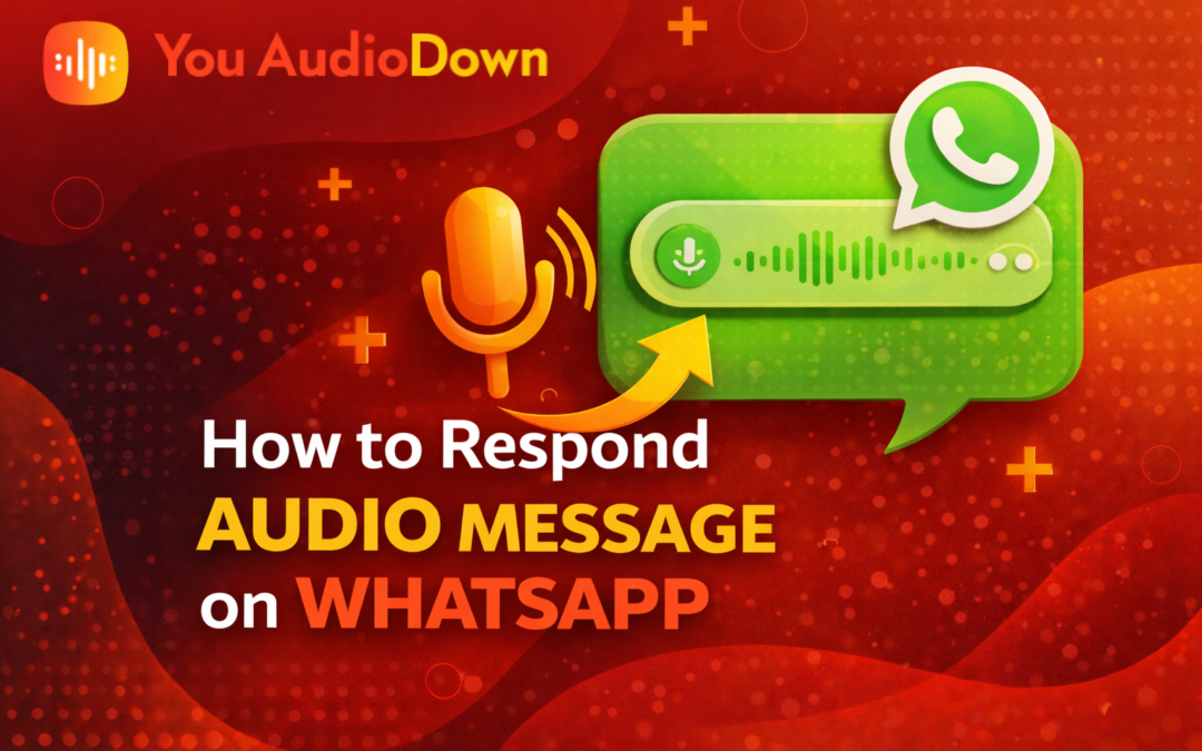 how to respond audio message whatsapp