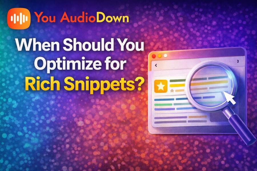 When Should You Optimize for Rich Snippets?