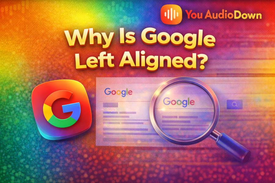 Why Is Google Left Aligned in Search Results