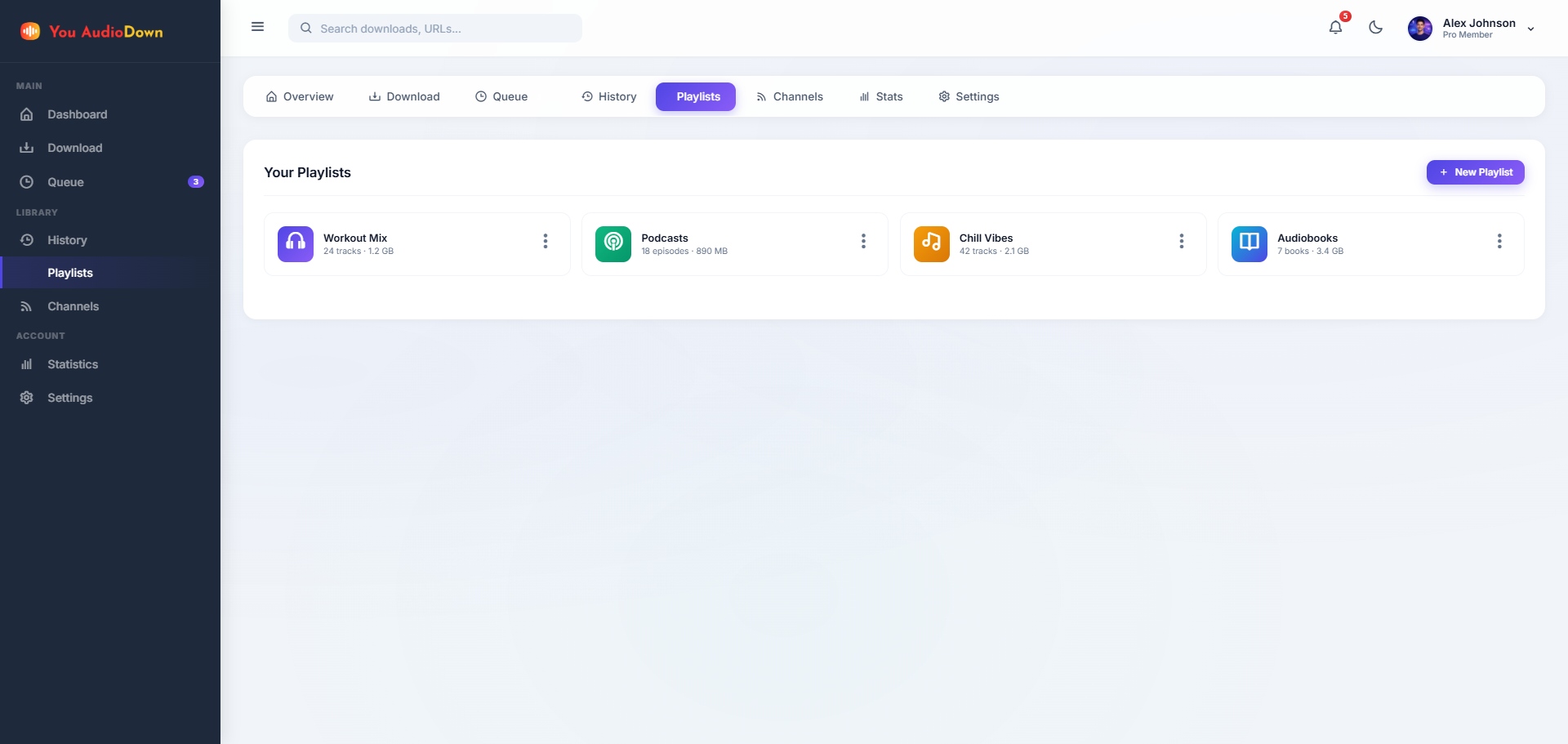 Create and Manage Playlists